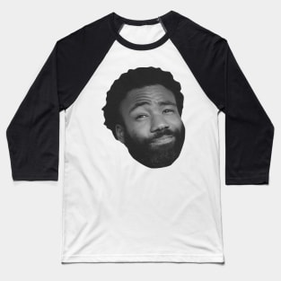 Childish Gambino Face 3 Baseball T-Shirt